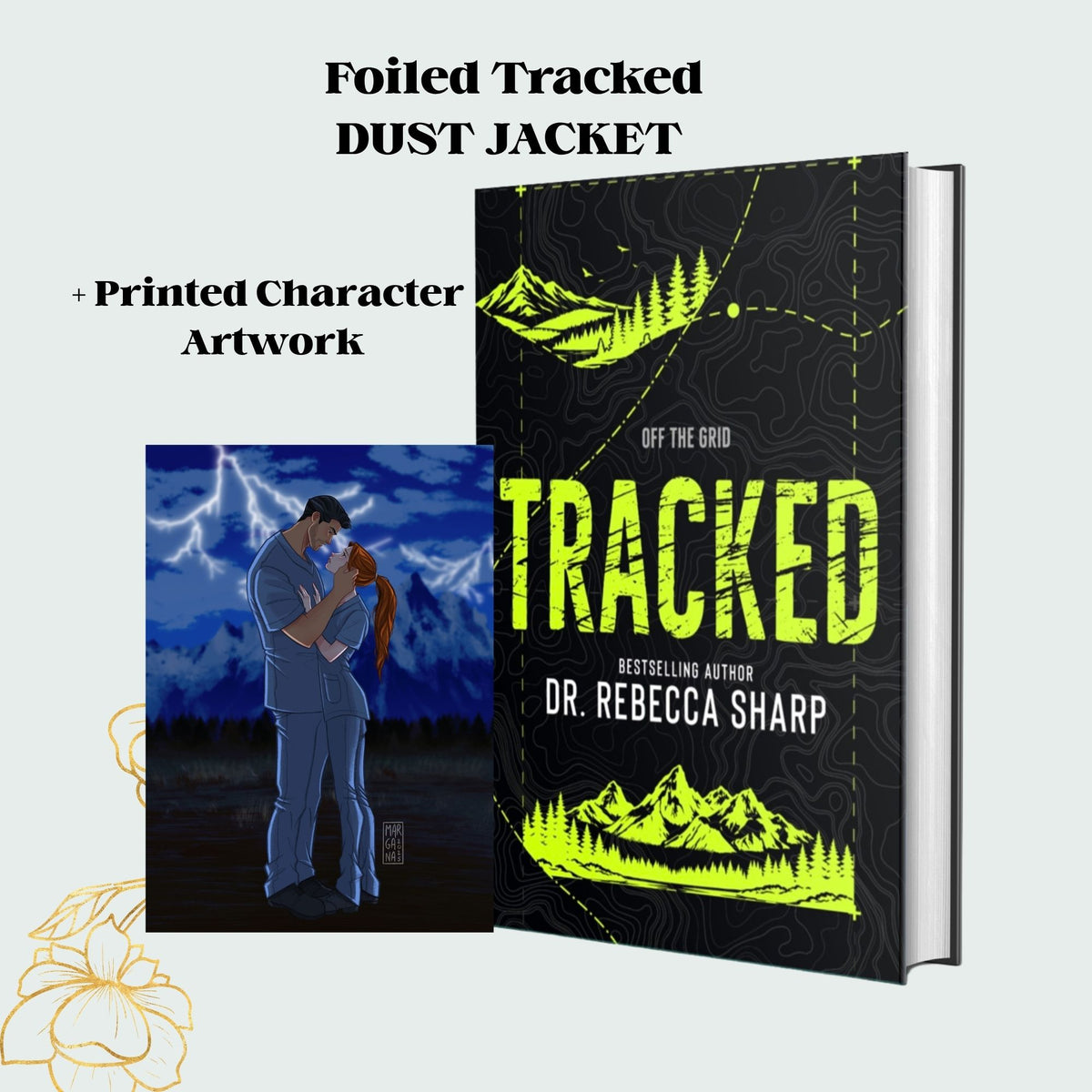 Foiled Tracked DUST JACKET